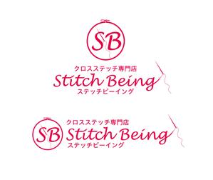 hamingway (hamingway)さんのクロスステッチ専門店 Stitch Being・ロゴマークへの提案