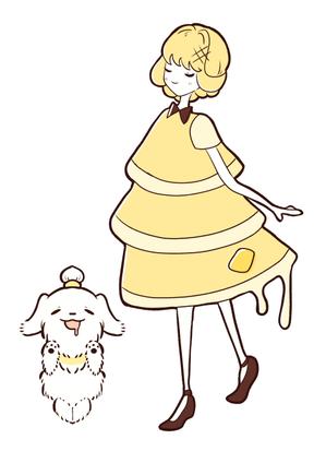 水巻うぱ (mizumaki_0902)さんのふわふわパンケーキのキャラクターデザインへの提案