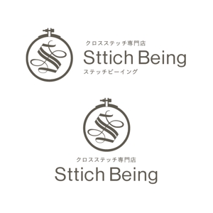 MOOROOM (bellmotto3112)さんのクロスステッチ専門店 Stitch Being・ロゴマークへの提案