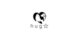カズシロ (kazumioshiro2020)さんのペット系コンテンツブログラムの『hug★』のロゴの作成依頼ですへの提案