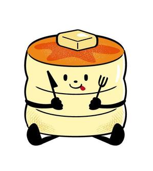 nonchy (nonchy)さんのふわふわパンケーキのキャラクターデザインへの提案