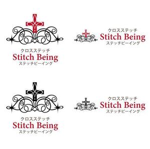 ambrose design (ehirose3110)さんのクロスステッチ専門店 Stitch Being・ロゴマークへの提案