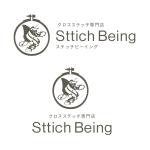 MOOROOM (bellmotto3112)さんのクロスステッチ専門店 Stitch Being・ロゴマークへの提案