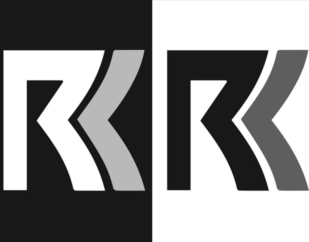 CBD電子タバコ・パッケージ「R」の文字ロゴ