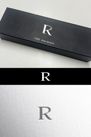 YOO GRAPH (fujiseyoo)さんのCBD電子タバコ・パッケージ「R」の文字ロゴへの提案