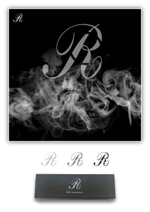 スイーズ (Seize)さんのCBD電子タバコ・パッケージ「R」の文字ロゴへの提案