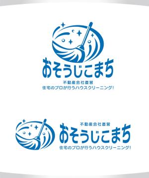 M STYLE planning (mstyle-plan)さんの不動産会社直営・住宅のプロが行うハウスクリーニング！「おそうじこまち」のロゴ作成への提案