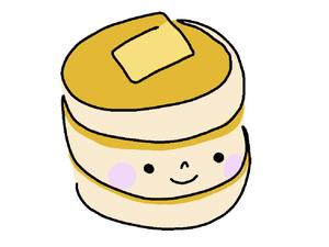 橙　ころも (daidaikoromo)さんのふわふわパンケーキのキャラクターデザインへの提案