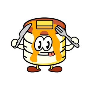 Asaminet (asaminet)さんのふわふわパンケーキのキャラクターデザインへの提案