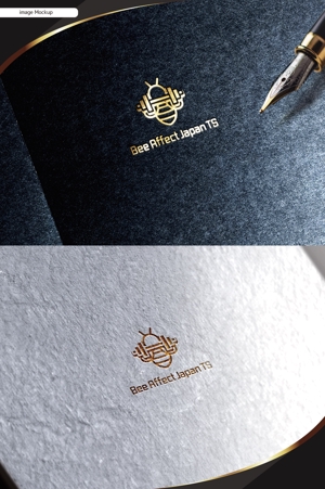 ldz530607さんのフィットネス会社「Bee Affect Japan TS」のロゴへの提案