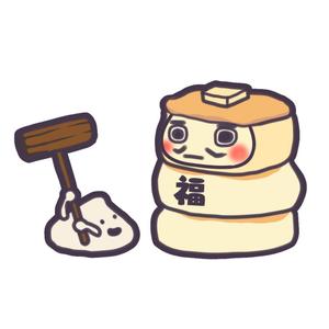 しみしみ (itimatu5label)さんのふわふわパンケーキのキャラクターデザインへの提案