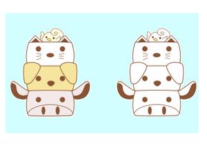 u-87（ユハナ） ()さんのふわふわパンケーキのキャラクターデザインへの提案