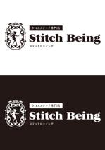 Design_salon_U (Design-salon_U)さんのクロスステッチ専門店 Stitch Being・ロゴマークへの提案