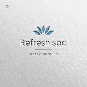 wato (wato1)さんのリラクゼーションサロン「Refresh spa」のロゴへの提案