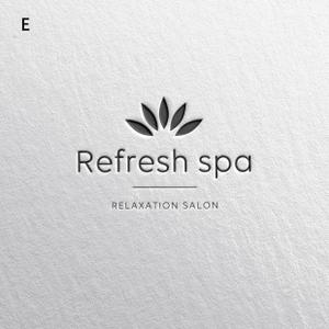 wato (wato1)さんのリラクゼーションサロン「Refresh spa」のロゴへの提案