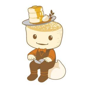 つむじ にこ (tsumuji_nico)さんのふわふわパンケーキのキャラクターデザインへの提案