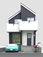 DESIGN　STATION (naoki-kusano)さんの新築戸建て住宅の外観及び内観パースの作成への提案