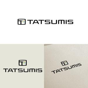 gou3 design (ysgou3)さんの不動産リノベーションの会社「合同会社TATSUMIS」のロゴへの提案