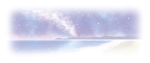 吉翔 (kiyosho)さんの美しい自然　イラスト・または写真加工【天の川と海】への提案