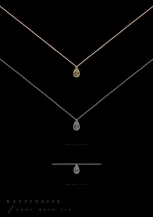C DESIGN (conifer)さんの◆新規立ち上げ◆20代女性向け、「雫」をモチーフにしたネックレストップのデザインへの提案