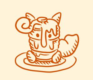 amadoiyarouさんのふわふわパンケーキのキャラクターデザインへの提案