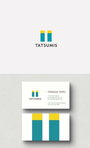 blue blues (PLANETS)さんの不動産リノベーションの会社「合同会社TATSUMIS」のロゴへの提案