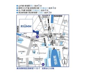 アワビレッジ (awa_004)さんの「RIUMM株式会社」の店舗案内地図作成への提案
