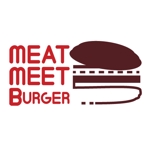 えいと (8planning)さんのハンバーガーショップ　MEAT MEET BURGER　のロゴへの提案