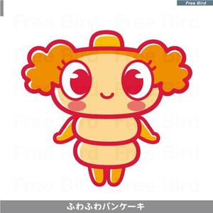 free bird (free-bird)さんのふわふわパンケーキのキャラクターデザインへの提案