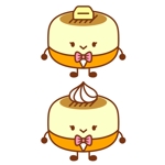 ぴ~タン (p-tan)さんのふわふわパンケーキのキャラクターデザインへの提案