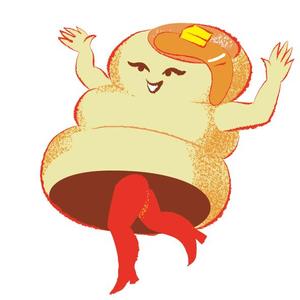 猫砂 (fialove196)さんのふわふわパンケーキのキャラクターデザインへの提案