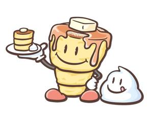 aureolin86 (aureolin86)さんのふわふわパンケーキのキャラクターデザインへの提案