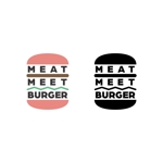 BUTTER GRAPHICS (tsukasa110)さんのハンバーガーショップ　MEAT MEET BURGER　のロゴへの提案