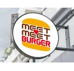 White-design (White-design)さんのハンバーガーショップ　MEAT MEET BURGER　のロゴへの提案