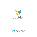 atomgra (atomgra)さんのネットショップ支援会社「ec vision株式会社」のロゴ作成依頼への提案