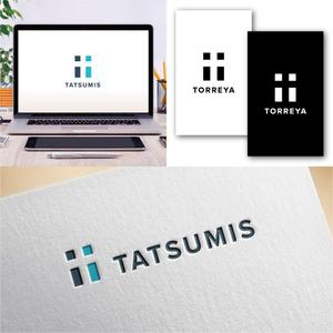 Hi-Design (hirokips)さんの不動産リノベーションの会社「合同会社TATSUMIS」のロゴへの提案