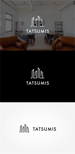 tanaka10さんの不動産リノベーションの会社「合同会社TATSUMIS」のロゴへの提案