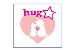 株式会社イーネットビズ (e-nets)さんのペット系コンテンツブログラムの『hug★』のロゴの作成依頼ですへの提案