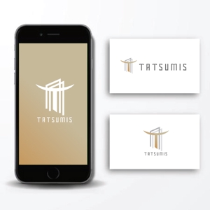 m_flag (matsuyama_hata)さんの不動産リノベーションの会社「合同会社TATSUMIS」のロゴへの提案