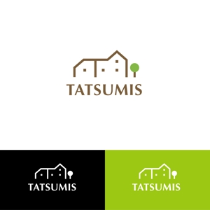 Morinohitoさんの不動産リノベーションの会社「合同会社TATSUMIS」のロゴへの提案