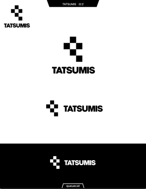 queuecatさんの不動産リノベーションの会社「合同会社TATSUMIS」のロゴへの提案