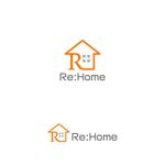 P Design (DesignStudio)さんのリフォーム事業部の屋号のロゴ　【Re:Home】or【Re:HOME】への提案
