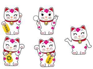 CUBE (cube1)さんの招き猫、鳳凰などお金をイメージ出来る、キャラクターデザインへの提案