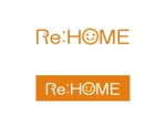 tukasagumiさんのリフォーム事業部の屋号のロゴ　【Re:Home】or【Re:HOME】への提案