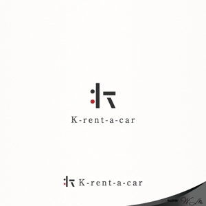 WATARU  MEZAKI (houdo20)さんのレンタカーショップ　「Kレンタカー」のロゴへの提案