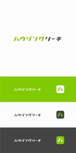 designdesign (designdesign)さんの不動産屋と購入希望者をつなぐオンラインマッチングサービス「ハウジングリーチ」「家づくりノート」のロゴへの提案