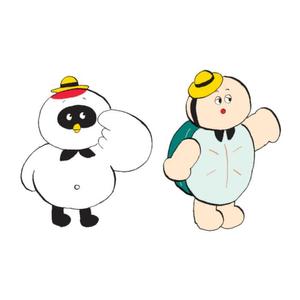 そね (oosone923)さんの株式会社琉新の風　イメージキャラクター【2体ペア】への提案