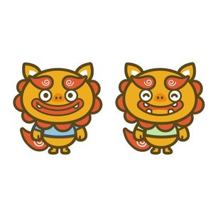Jelly (Jelly)さんの株式会社琉新の風　イメージキャラクター【2体ペア】への提案