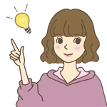 ko_design (kormtmt)さんの東京都墨田区の地域情報ブログ執筆者（女性）のキャラクターデザインへの提案