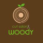 pythonic_mk2さんの「cut salon Woody」のロゴ作成への提案